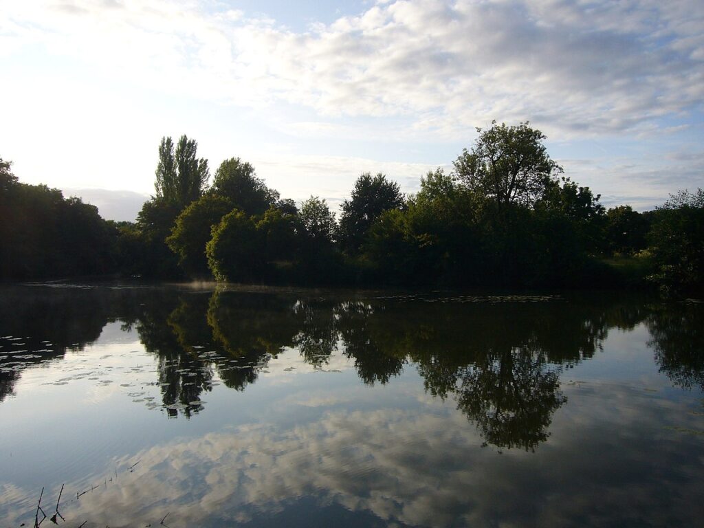 Anglin rivier in Frankrijk